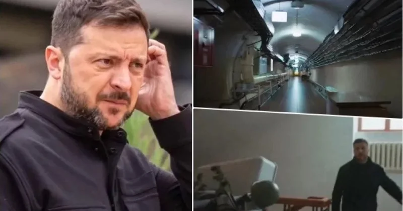 Zelenskinin 6 bunkerinin xəritəsi yayıldı: Harada və hansı dərinlikdə yerləşir? FOTO