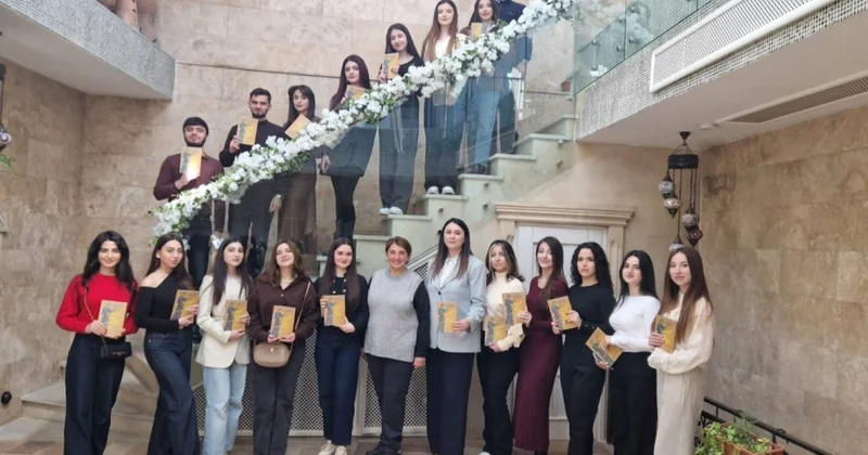 Студенты, проходившие стажировку в Совете прессы, посетили Дом литератора