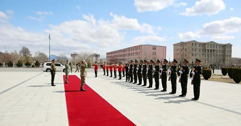 Türkiyə Ordusunun Quru Qoşunları komandanı Naxçıvanda olub FOTO