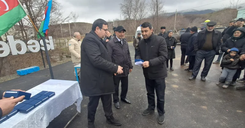 Qırımızı Bazarda daha 20 ailəyə evlərinin açarları təqdim olundu FOTO
