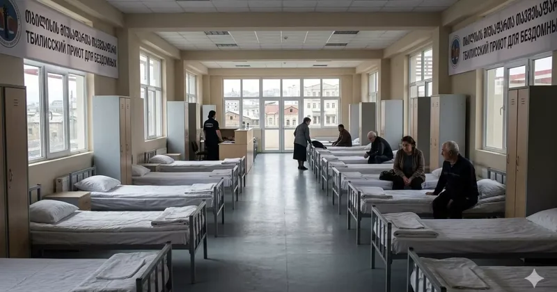 Мэр Тбилиси о низкой заполняемости приюта для бездомных