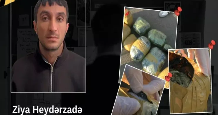 Bakıya narkotik satmağa gələn tutuldu VİDEO