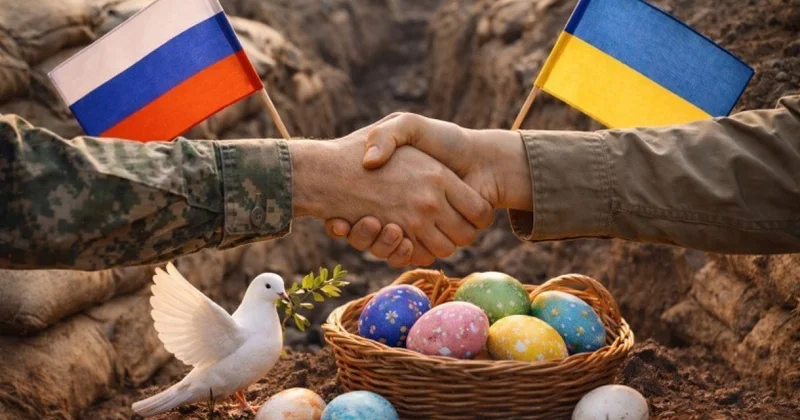 Вступило в силу пасхальное перемирие России и Украины