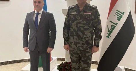 Bağdaddakı səfirliyimiz ziyarət edilib