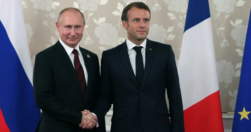 Первый, но недостаточный шаг . Макрон дал оценку инициативе Путина