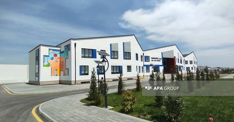 Kəngərli kənd orta məktəbinin elektrik enerjisi tələbatı Günəş panelləri ilə təmin ediləcək