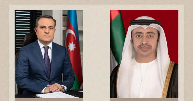 Ceyhun Bayramov ilə Abdullah bin Zayed Əl Nəhyan arasında telefon danışığı olub