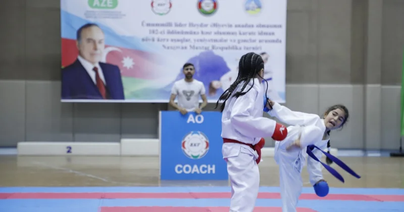 Naxçıvanda Ümummilli Lider Heydər Əliyevin xatirəsinə həsr olunmuş karate turniri təşkil edilib