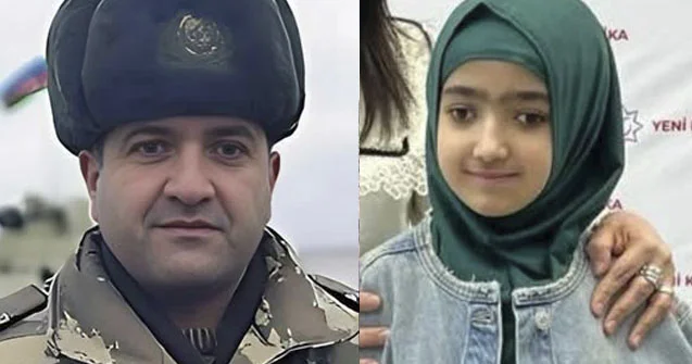 Şəhid polkovnik leytenantın 13 yaşlı qızı vəfat etdi