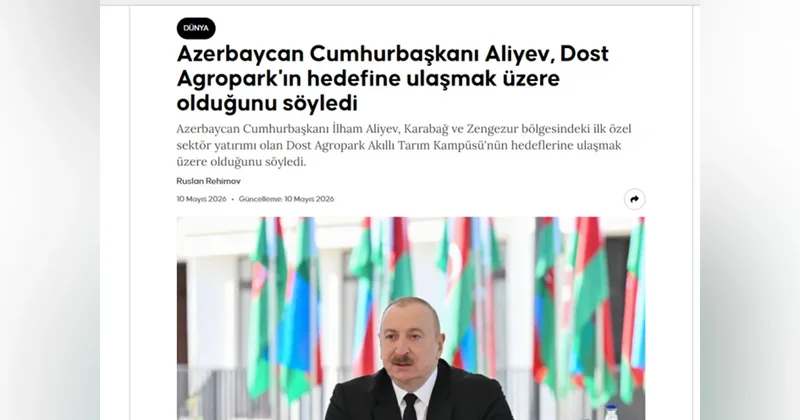Мировые СМИ пишут о заявлениях Президента Ильхама Алиева, прозвучавших во время его выступления в Зангилане