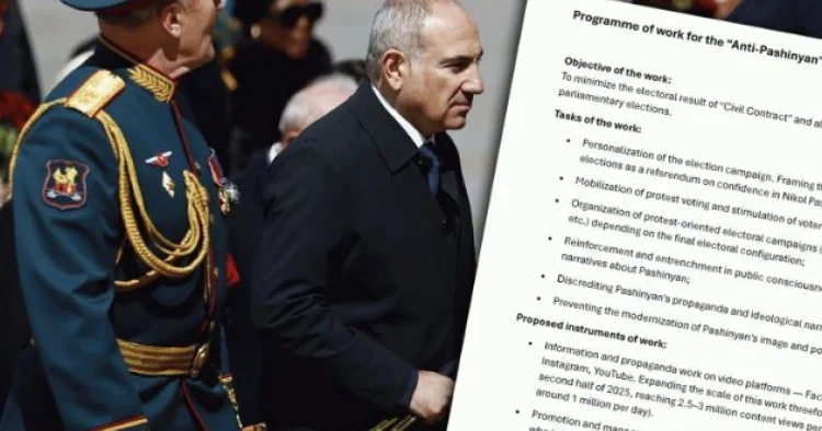 Rusiyanın Ermənistanda seçkilərə təsiri ilə bağlı məxfi sənəd ortaya çıxıb