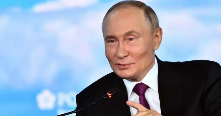 Putinin bəyənilən hərəkəti VİDEO