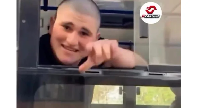 Əsgər gedən gəncin gündəm olan VİDEOsu