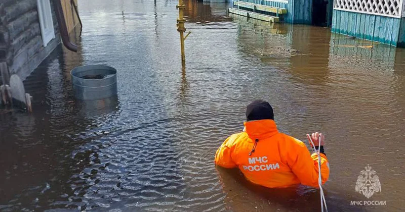В Якутии затопило десятки дворов из за паводков
