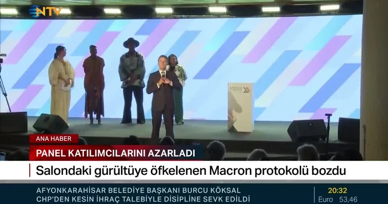 Makron Keniyada özündən çıxdı: Danışacaqsınızsa, çölə çıxın!”