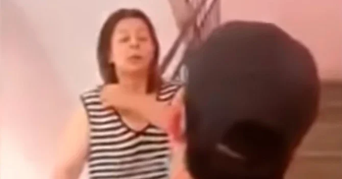 Qadına dovşan deyən polis işdən çıxarılıb Vətəndaşdan üzr istənilib VİDEO