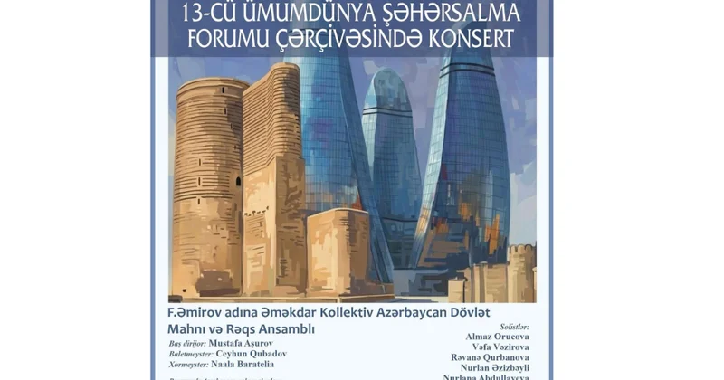 WUF13 çərçivəsində konsert proqramı: Azərbaycan milli musiqisinin inciləri beynəlxalq auditoriyaya təqdim olunacaq