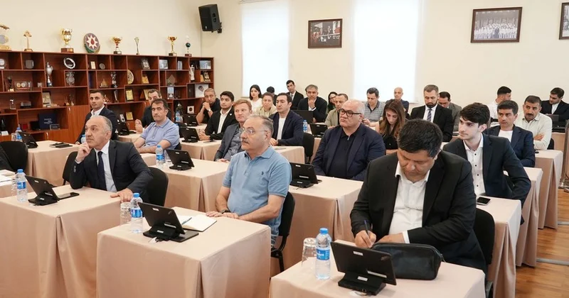Gənclər və İdman Nazirliyində VI İslam Həmrəyliyi Oyunlarına hazırlıqla bağlı görüş keçirilib FOTOLAR