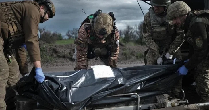 Координационный штаб Украины подтвердил получение тел 1212 погибших военных от России