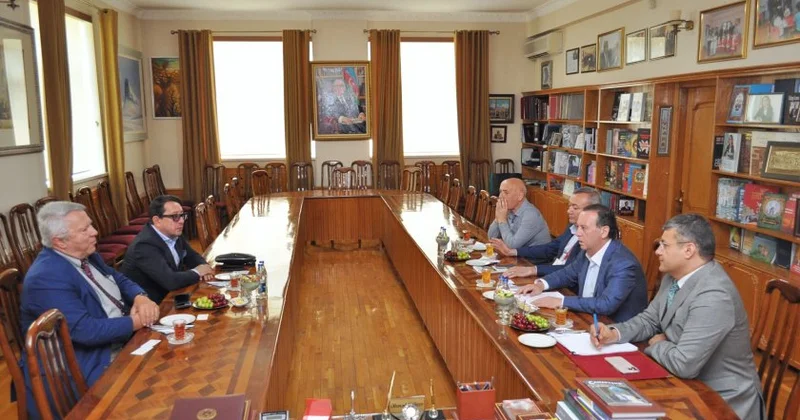 Odlar Yurdu Universiteti ilə “GATA Group” arasında görüş keçirilib