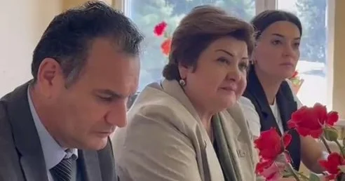 Deputat Tənzilə Rüstəmxanlı seçiciləri ilə görüşüb