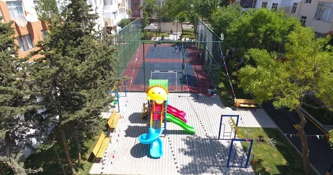 Bu rayonda uşaqlar üçün əyləncə atraksiyonları quraşdırılacaq