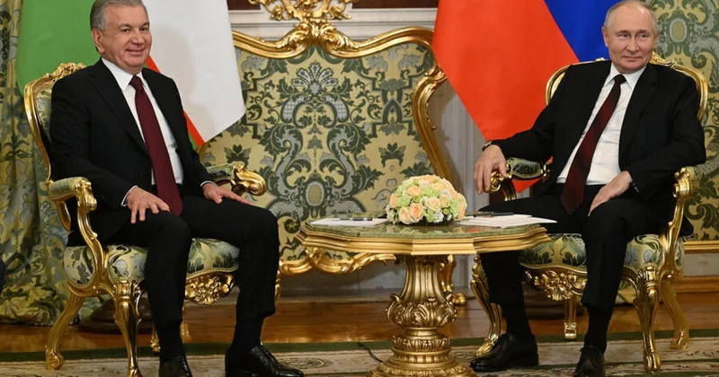 Putin özbəkistanlı həmkarı ilə müzakirə APARDI