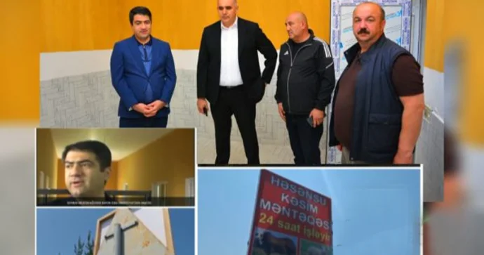 Ət kəsmək üçün obyekt açanlar sürücüləri təhlükəyə atdı İcra başçısı xeyir dua verdi VİDEO