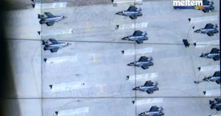 İran F 35 lərin saxlandığı ABŞ bazasını vurub VİDEO