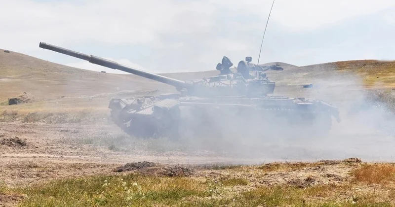 Erməni zabit tank təlimlərində HƏLAK OLDU
