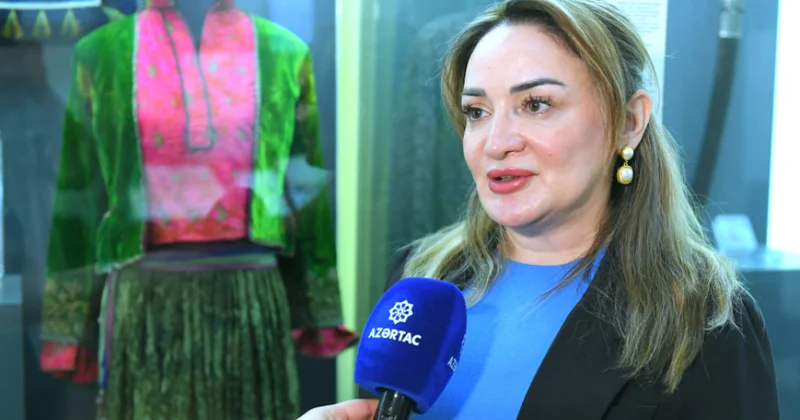 Aynur Babayeva: Xurşidbanu Natəvanın bədii tikmələrinin nümunələri “Gül dəftəri” albomunda toplanıb