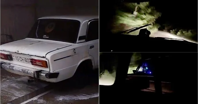 Gecə saatlarında “VAZ” sürücüləri sürət yarışına çıxdı VİDEO