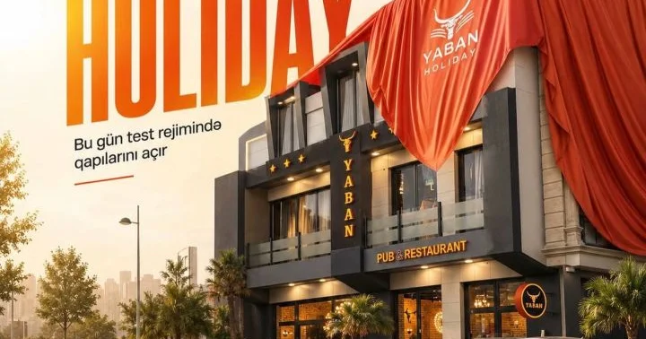 “Yaban Group” Əhmədlidə restoran açıb