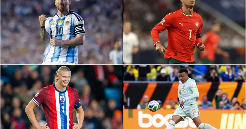 Messi Ronaldu, Mbappe Holand, həmçinin DÇ 2026 da yeni nəslin savaşı in İCMALI