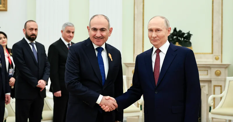Paşinyan Putindən təbrik umur