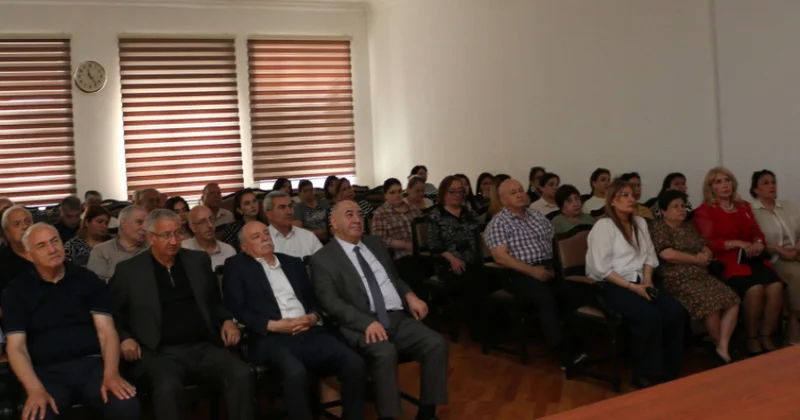 Respublika Seysmoloji Xidmət Mərkəzində Milli Qurtuluş Gününə həsr olunmuş tədbir təşkil edilib