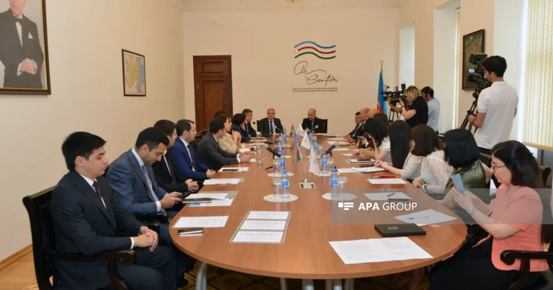 BMTM də Cənubi Qafqazda yeni geosiyasi reallıqlar mövzusunda tədbir keçirilib FOTO