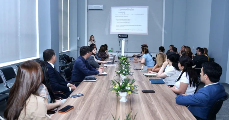 BŞTİ məktəb drektorları və bağça müdirləri üçün təlim təşkil edib