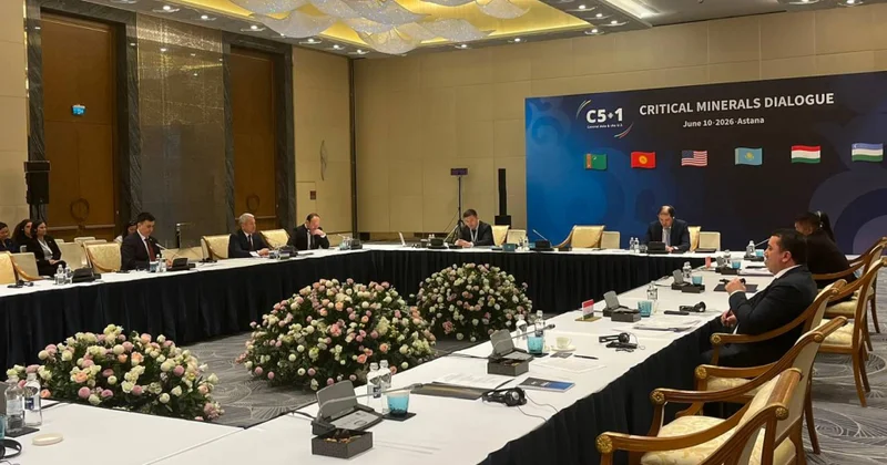 Astanada keçirilən C5+1 dialoqunda TBNM in inkişafı müzakirə olunub