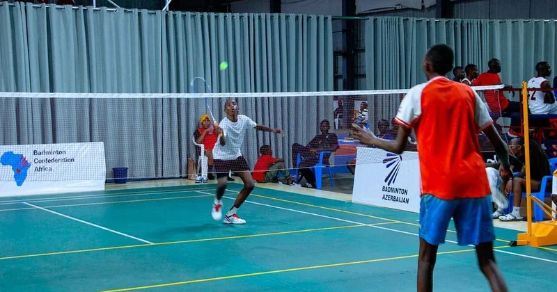 Azərbaycan Ruandaya badminton avadanlıqları göndərib FOTO