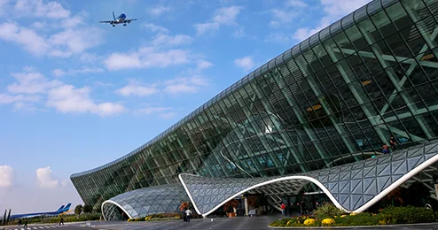 Azərbaycan mayın 9 da tranzit aviareyslərin sayına görə rekord vurdu