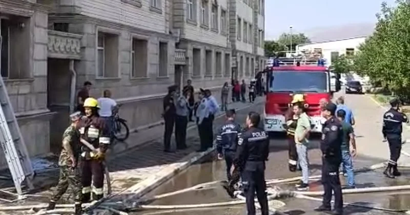 Culfada baş verən yanğında xəsarət alanların vəziyyətləri açıqlanıb YENİLƏNİB VİDEO