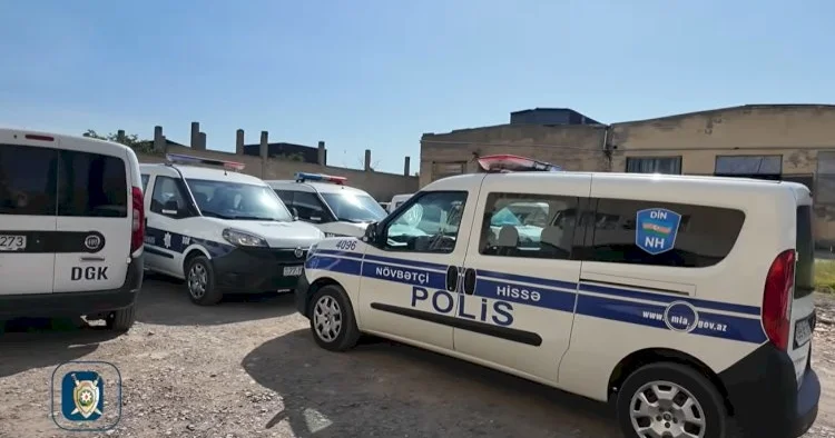 Bakıda polis ƏMƏLİYYAT KEÇİRDİ ANBAAN GÖRÜNTÜLƏR KONKRET
