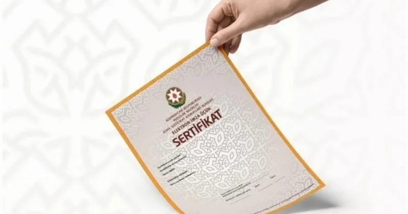 Azərbaycanda 5 ayda 191 min ASAN İmza sertifikatı verilib