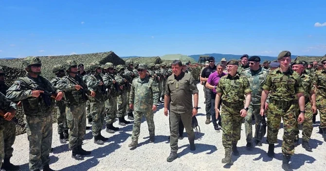 Platinum Wolf 2026 təlimində Yüksək Səviyyəli Müşahidəçi Günü keçirilib