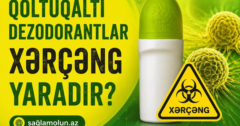 Tər əleyhinə vasitələr təhlükəlidirmi? Alimlər cavablayır