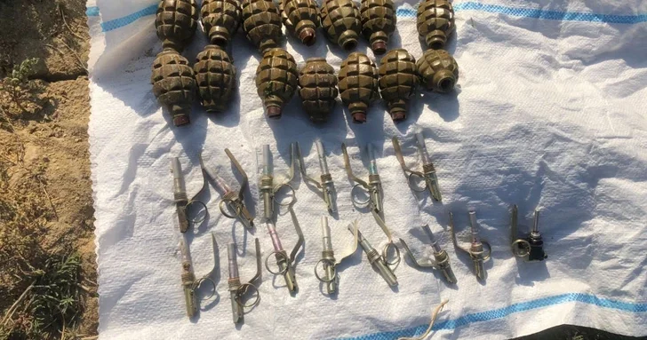 МЧС обнаружило крупную партию боеприпасов в селах Абшерона