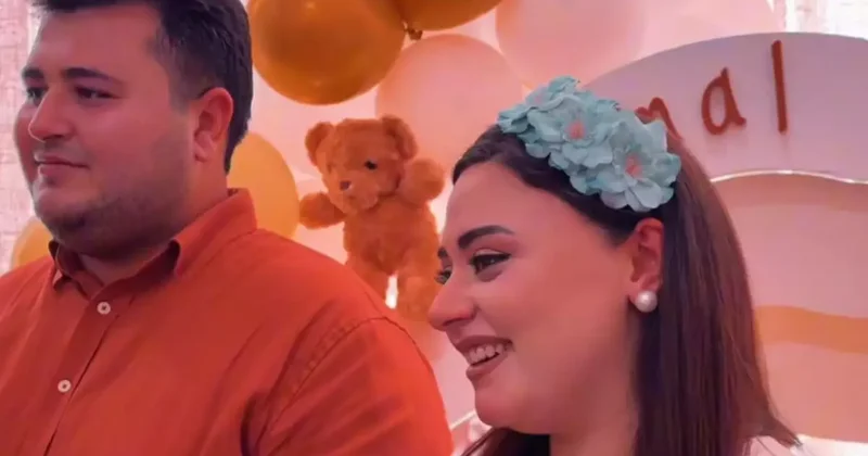Almaxanım yeni doğulan oğulları ilə