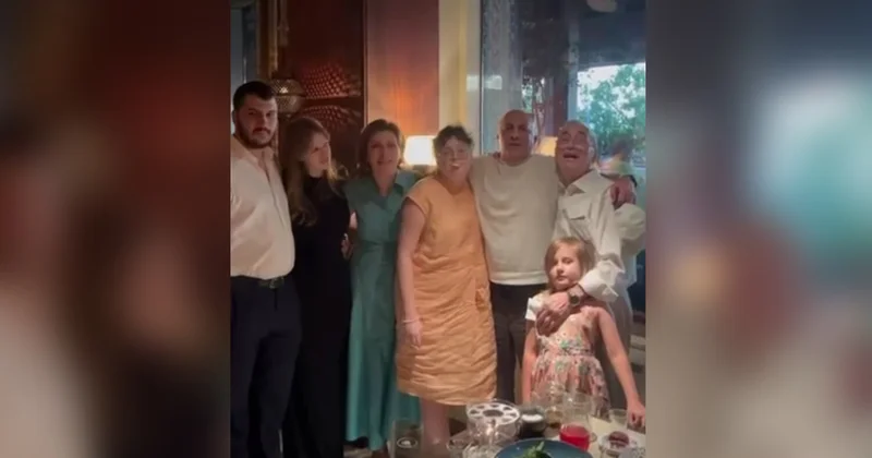 Məşhur Rusiya teleaparıcısı Svetlana Zeynalova atasının ad günündən ailə görüntülərini nümayiş etdirib