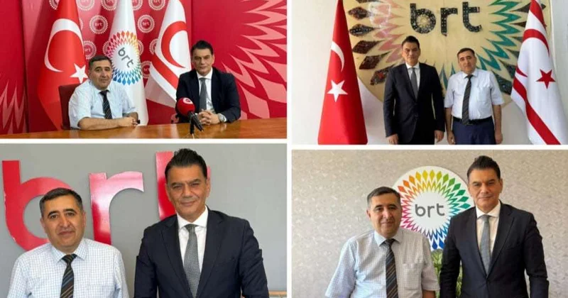 Nadir İsmayılov ilə BRTK İdarə Heyəti sədri Özdemir Tokel arasında görüş